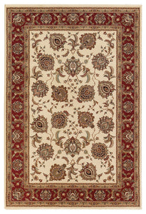 Oriental Weavers Ariana Ivory/Red Oriental 117J3 Area Rug, Square 8'x8'