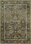 Oriental Weavers Andorra 7125C Oriental Area Rug, Green/Brown, 6'7"x9'6"