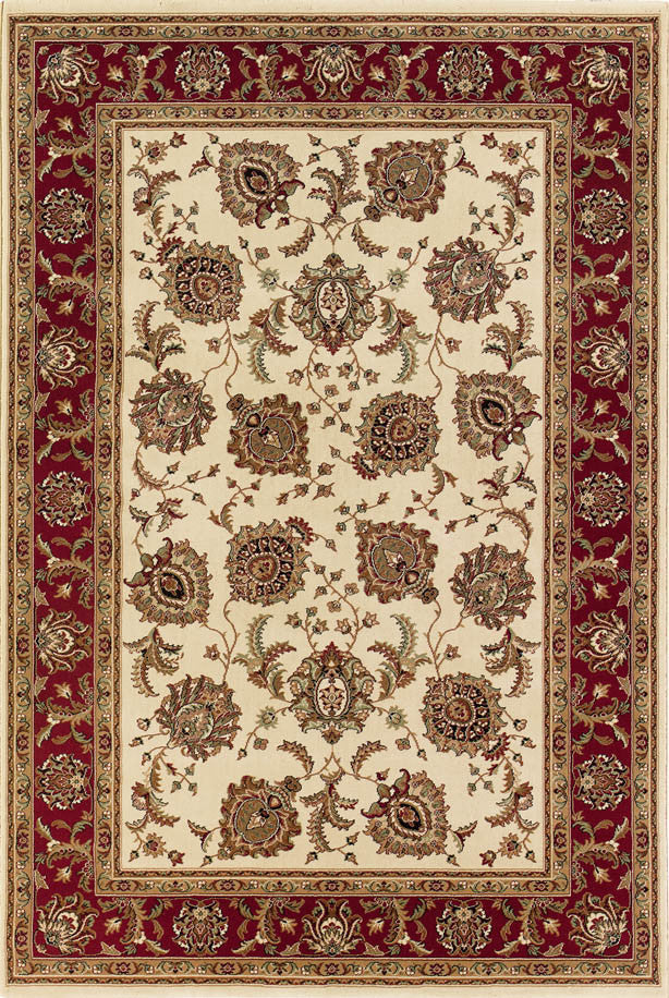 Oriental Weavers Ariana 117J3 Oriental Area Rug, Ivory/Red, 10'x12'7"