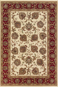 Oriental Weavers Ariana 117J3 Oriental Area Rug, Ivory/Red, 10'x12'7"