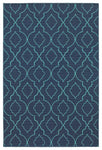 Oriental Weavers Meridian 7541B Lattice Area Rug, Navy/Blue, 7'10"x10'10"