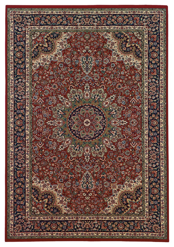 Oriental Weavers Ariana Red/Blue Oriental 116R3 Area Rug, Rectangular 12'x15'