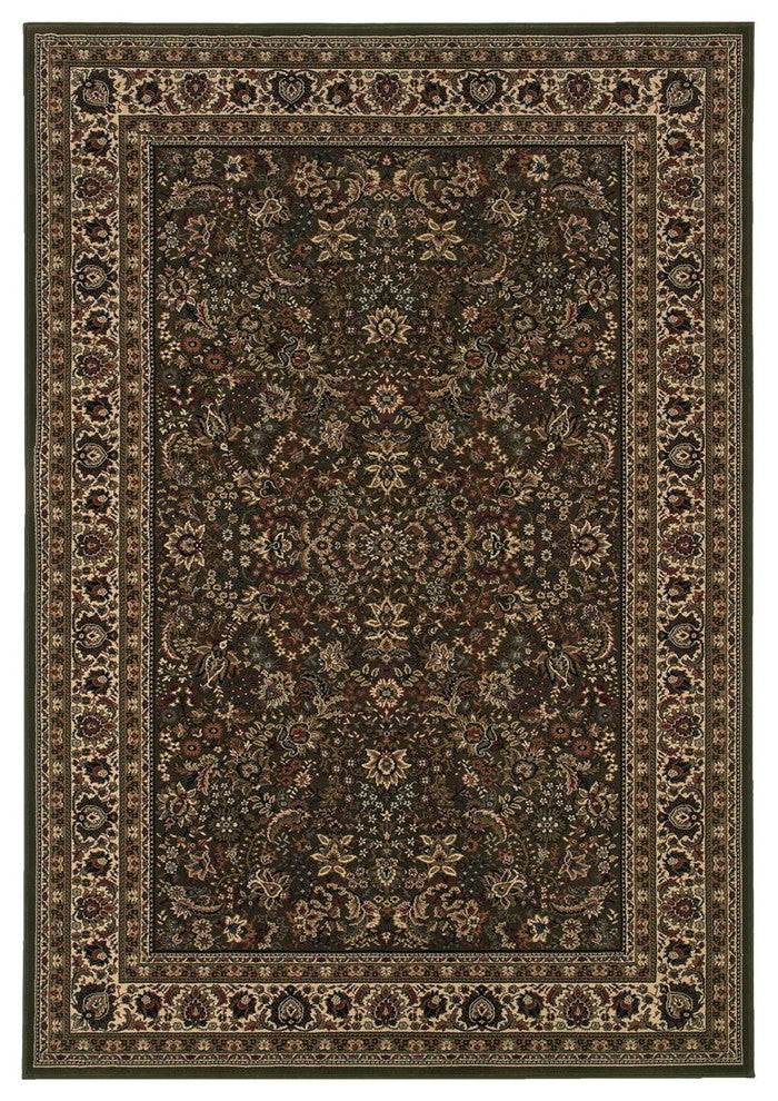 Oriental Weavers Ariana 213G8 Oriental Area Rug, Green/Ivory, 7'10"x11'