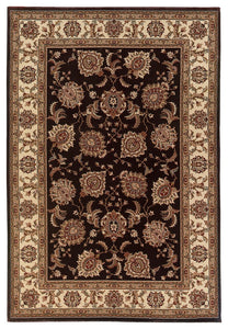 Oriental Weavers Ariana Brown/Ivory Oriental 117D3 Area Rug, Rectangular 2'x3'