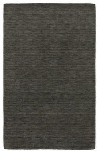 Oriental Weavers Aniston Charcoal Solid 27102 Area Rug, Rectangular 6'x9'