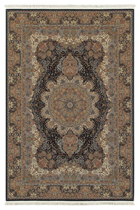 Oriental Weavers Masterpiece 5501K Area Rug, Black/Multi, 9'10"x12'10" Rectangle