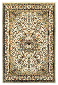 Oriental Weavers Kashan 119W1 Area Rug, Ivory/Beige, 1'10"x3' Rectangle