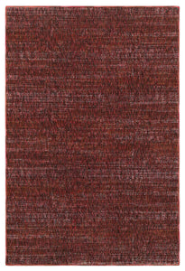 Oriental Weavers Atlas Red/Rust Solid 8033K Area Rug, 7'10"x10'10" Rectangle