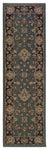 Oriental Weavers Ariana Blue/Black Floral 623H3 Area Rug, Runner 2'3"x7'9"