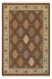 Oriental Weavers Masterpiece 530M2 Area Rug, Red/Multi, 5'3"x7'6" Rectangle