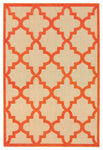 Oriental Weavers Cayman 660O9 Geometric Area Rug, Sand/Orange, 6'7"x9'6"