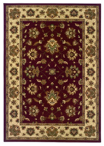 Oriental Weavers Ariana Red/Ivory Floral 623V3 Area Rug, Rectangular 5'3" x 7'9"