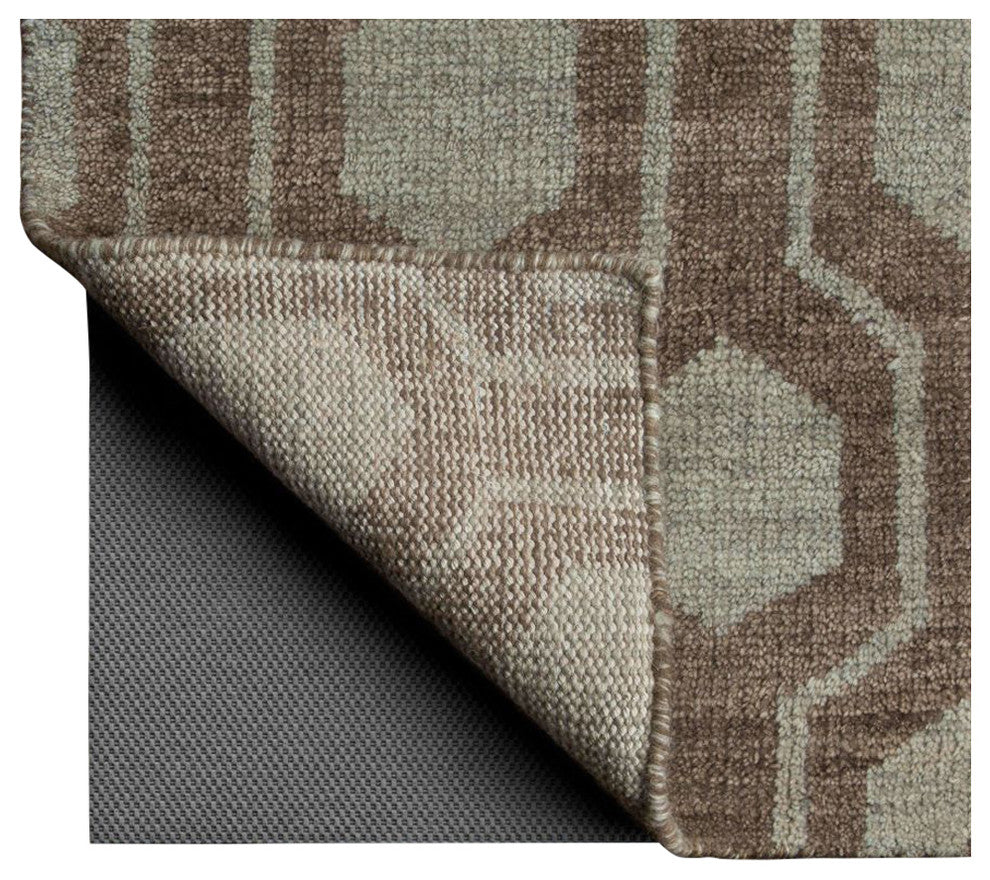 Oriental Weavers LuxeHold Gray 0005E Rug Pad, Rectangular 5'8"x8'8"