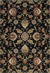 Oriental Weavers Kashan 9946K Floral Area Rug, Black/Multi, 1'10"x3' Rectangle