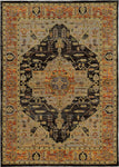 Oriental Weavers Andorra 7138B Oriental Area Rug, Gold/Gray, 7'10"x10'10"