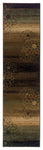 Oriental Weavers Hudson Brown/Beige Floral 074A1 Area Rug, Runner 1'10"x7'6"