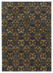 Oriental Weavers Andorra 6883C Oriental Area Rug, Blue/Gold, 1'10"x3'2"