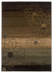 Oriental Weavers Hudson 074A1 Floral Area Rug, Brown/Beige, 1'10"x3'3" Rectangle