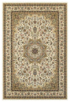 Oriental Weavers Kashan 119W1 Area Rug, Ivory/Beige, 6'7"x9'6" Rectangle