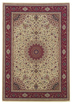 Oriental Weavers Ariana Ivory/Red Oriental 095J3 Area Rug, Rectangular 4'x5'9"