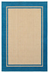 Oriental Weavers Cayman Sand/Blue Border 5594B Area Rug, Runner 2'3"x7'6"