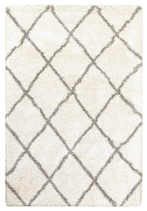 Oriental Weavers Henderson 090W9 Geometric Area Rug, Ivory/Gray, 3'10"x5'5"