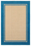 Oriental Weavers Cayman 5594B Border Area Rug, Sand/Blue, 7'10"x10'10"