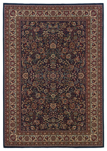 Oriental Weavers Ariana Blue/Red Oriental 113B2 Area Rug, Square 8'x8'