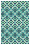 Oriental Weavers Meridian 5868L Floral Area Rug, Blue/Green, 1'10"x2'10"