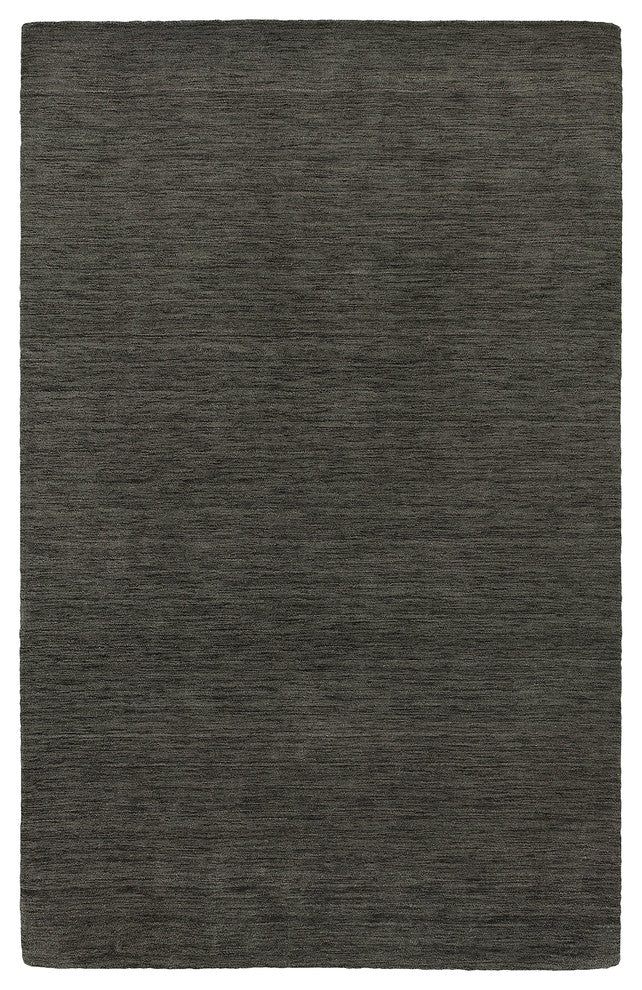 Oriental Weavers Aniston Charcoal Solid 27102 Area Rug, Rectangular 8'x10'