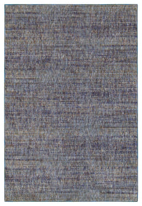 Oriental Weavers Atlas Purple/Gray Solid 8033F Area Rug, Rectangular 6'7"x9'6"