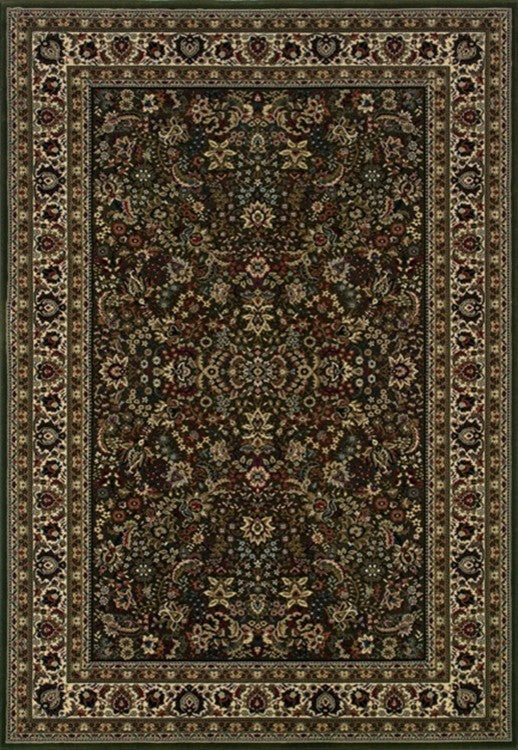 Oriental Weavers Ariana Green/Ivory Oriental 213G8 Area Rug, Runner 2'3"x7'9"