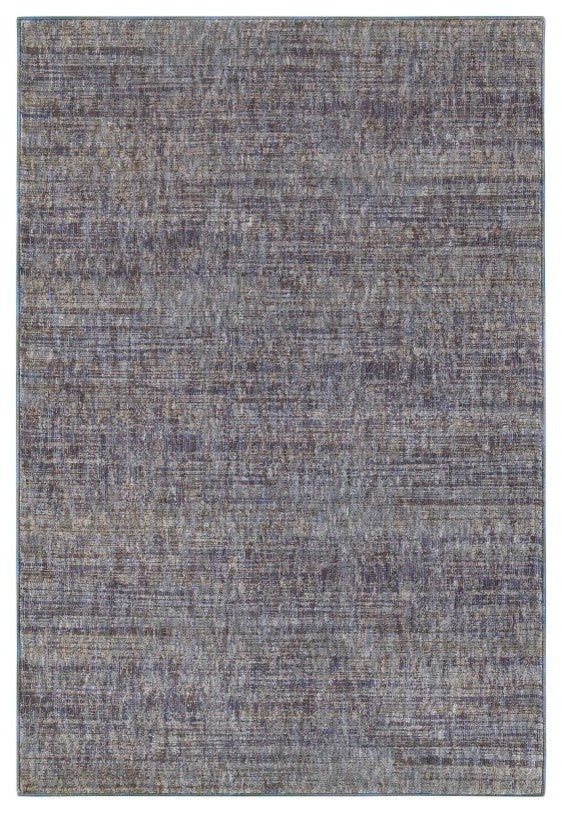 Oriental Weavers Atlas Purple/Gray Solid 8033F Area Rug, Rectangular 3'3"x5'2"