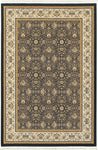 Oriental Weavers Masterpiece 1331B Area Rug, Navy/Ivory, 2'3"x10' Runner