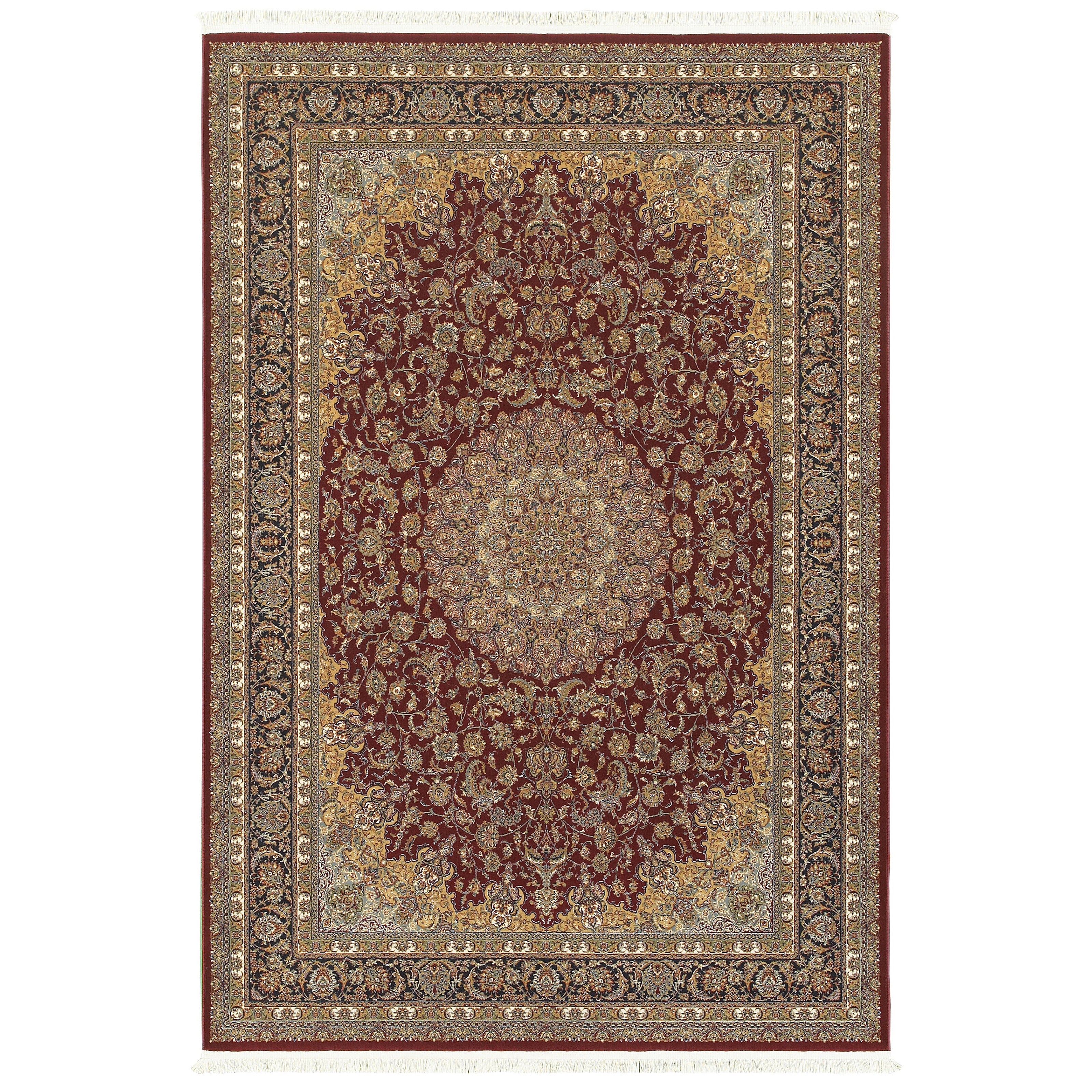 Oriental Weavers Masterpiece Red/Multi Oriental 090R2 Area Rug