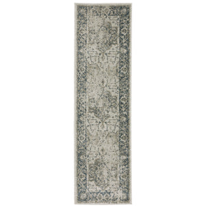 Alton 002W9 Gray/Blue 3'3" x 5' Rug