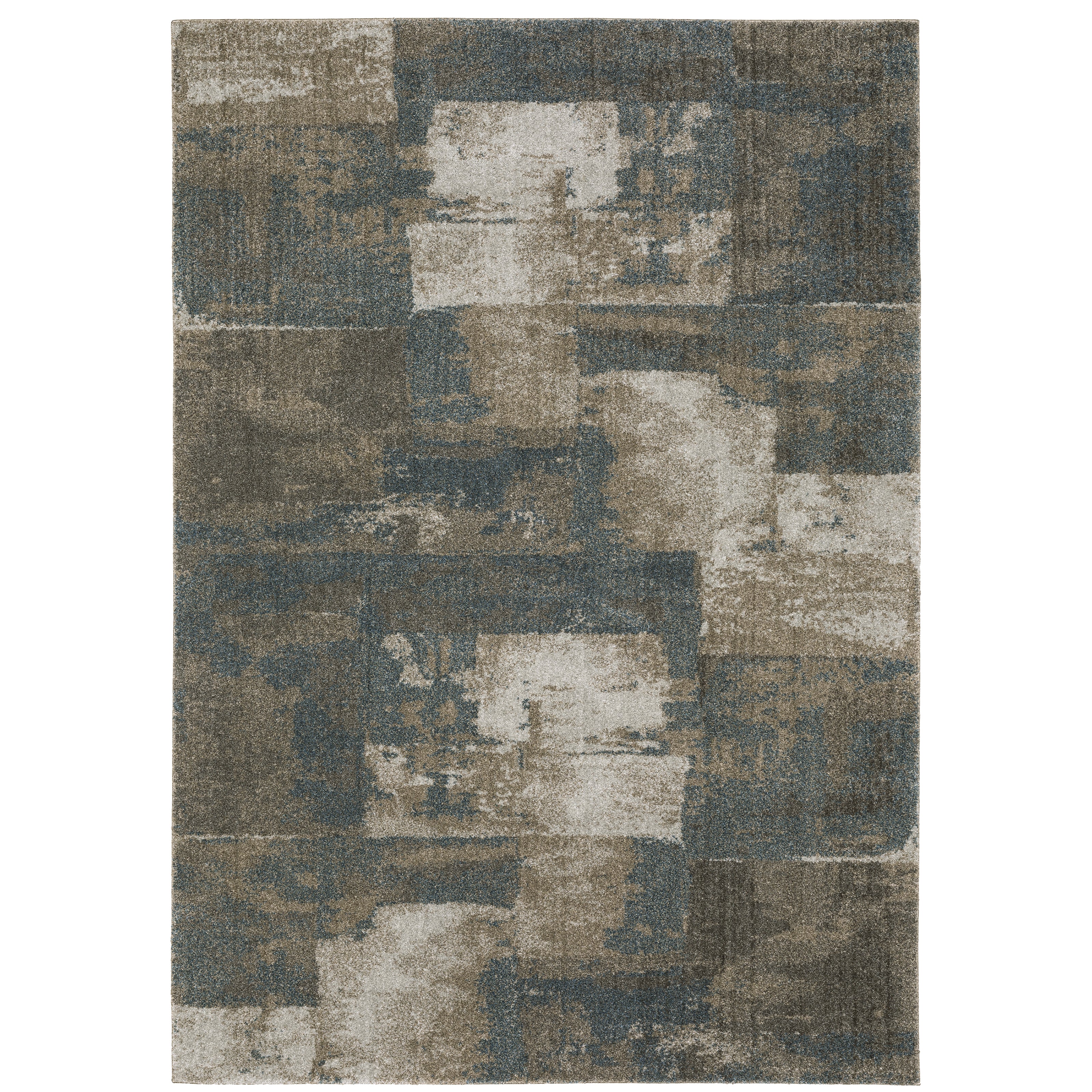 Alton 532B9 Teal/Grey 3'3" x 5' Rug