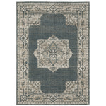 Alton 5501B Blue/Beige 3'3" x 5' Rug