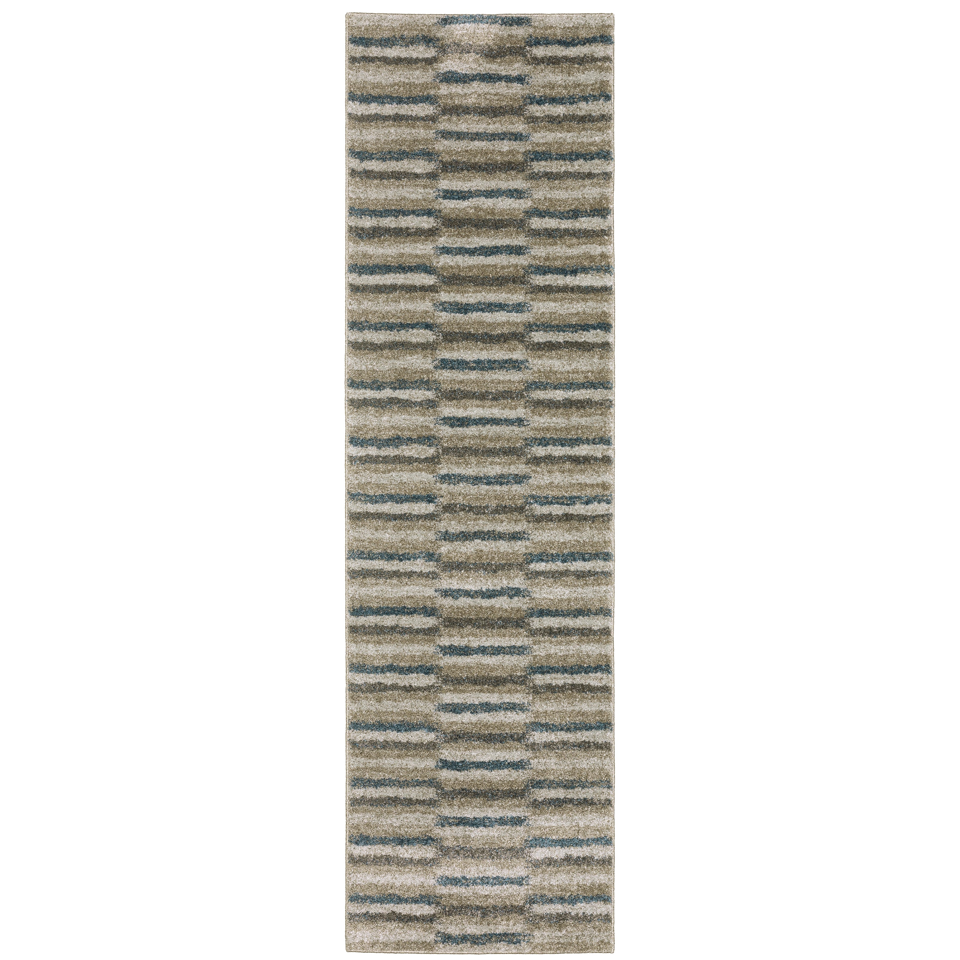 Alton 5502D Teal/Grey 3'3" x 5' Rug