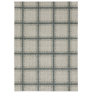 Alton 092E9 Grey/Teal 3'3" x 5' Rug