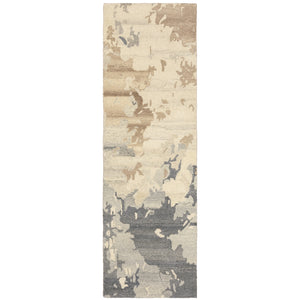 Anastasia 68009 Beige/Charcoal 3'6" x 5'6" Rug