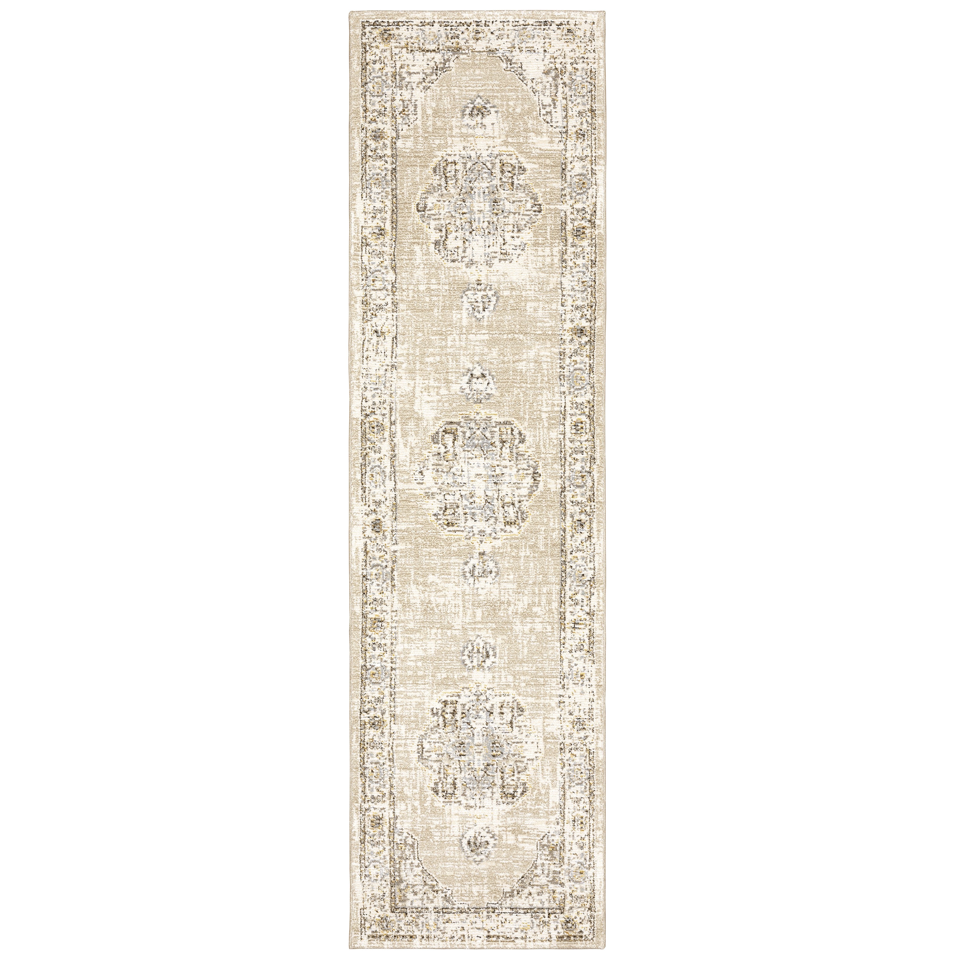 Andorra 303D0 Beige/Ivory 1'10" x 3'2" Rug