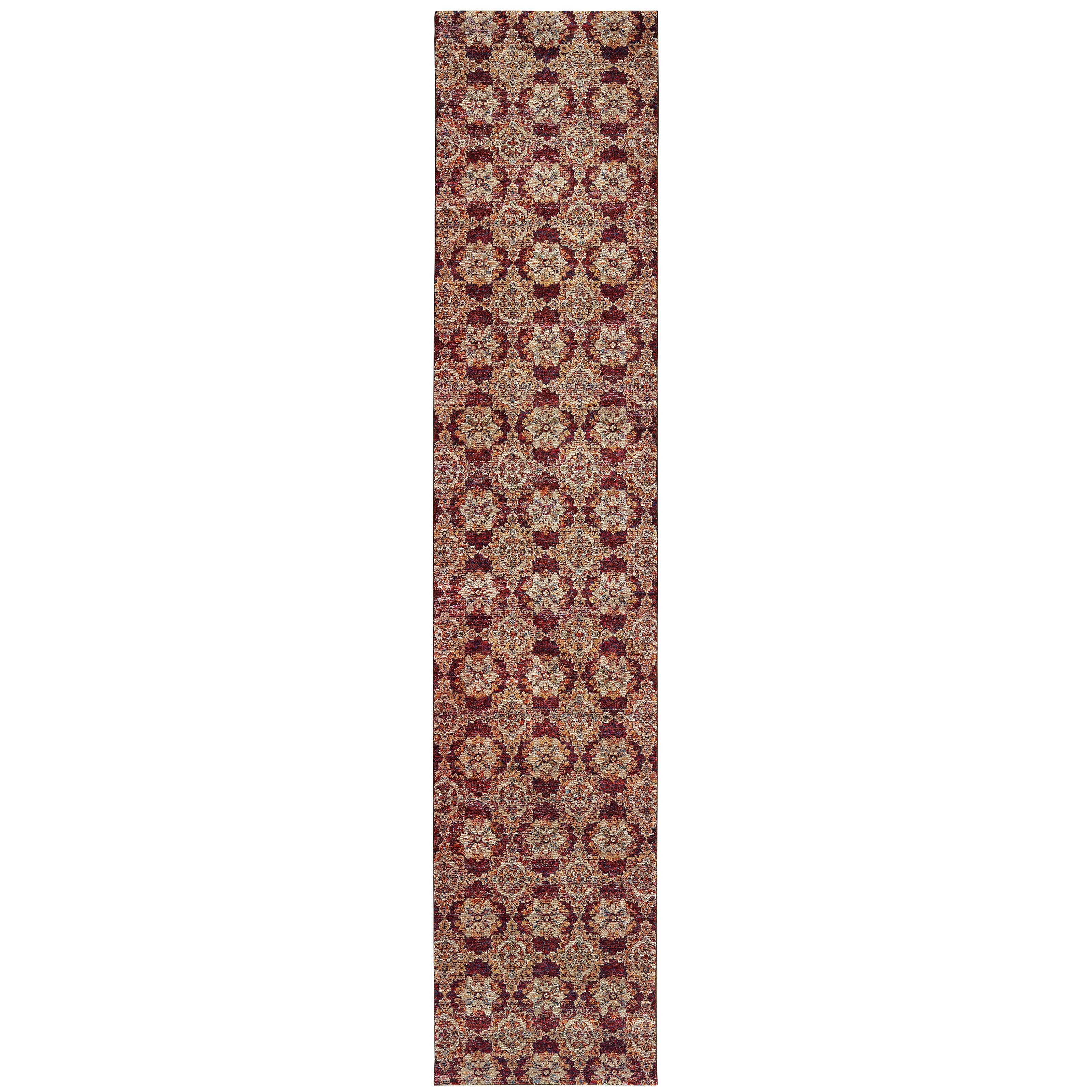 Andorra 6883A Red/Gold 10' x 13'2" Rug