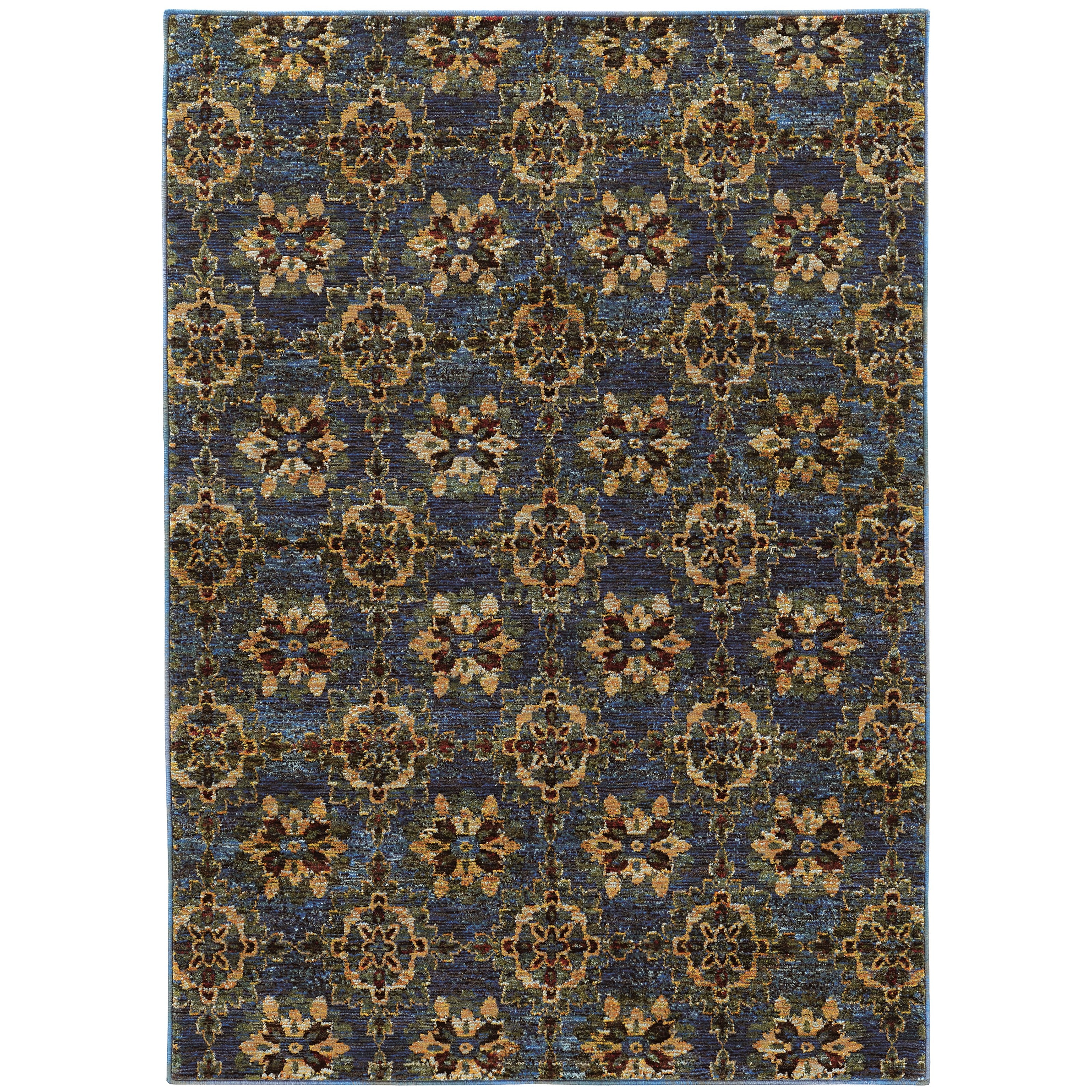 Andorra 6883C Blue/Gold 10' x 13'2" Rug