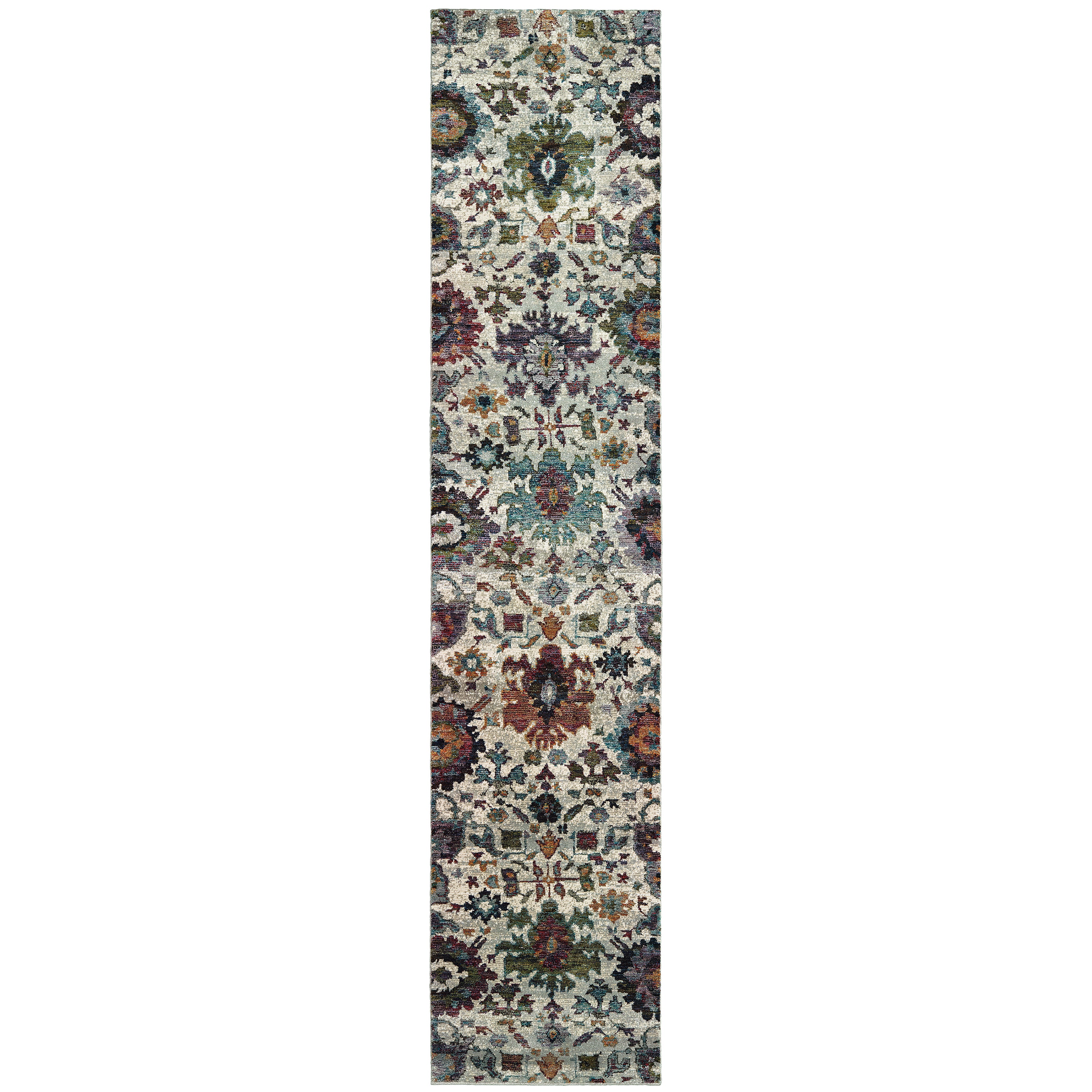 Andorra 7129A Stone/Multi 10' x 13'2" Rug