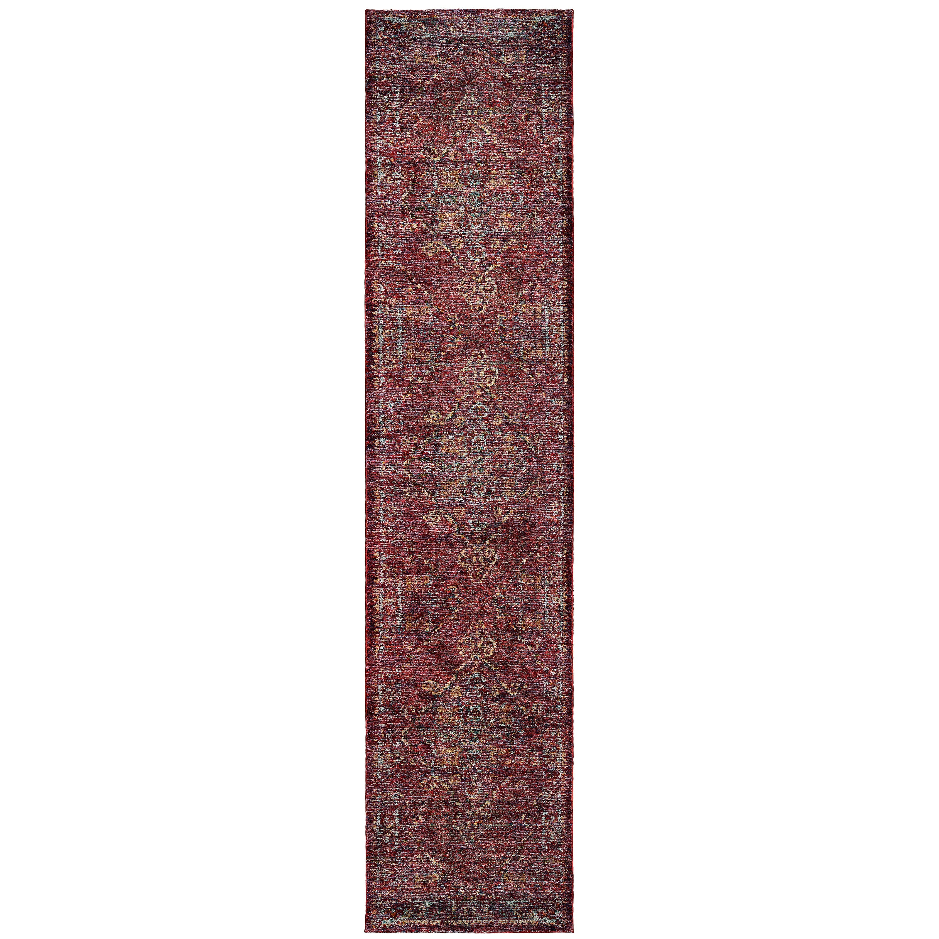 Andorra 7135E Red/Gold 10' x 13'2" Rug