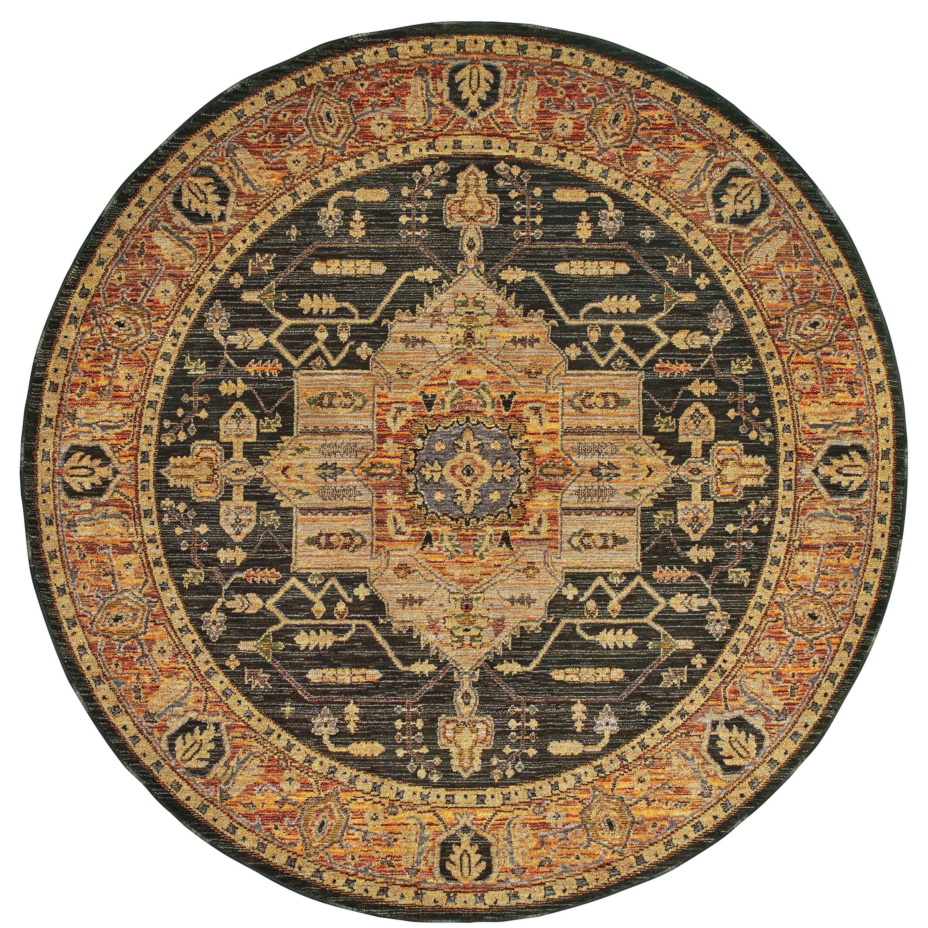 Andorra 7138B Gold/Brown 10' x 13'2" Rug