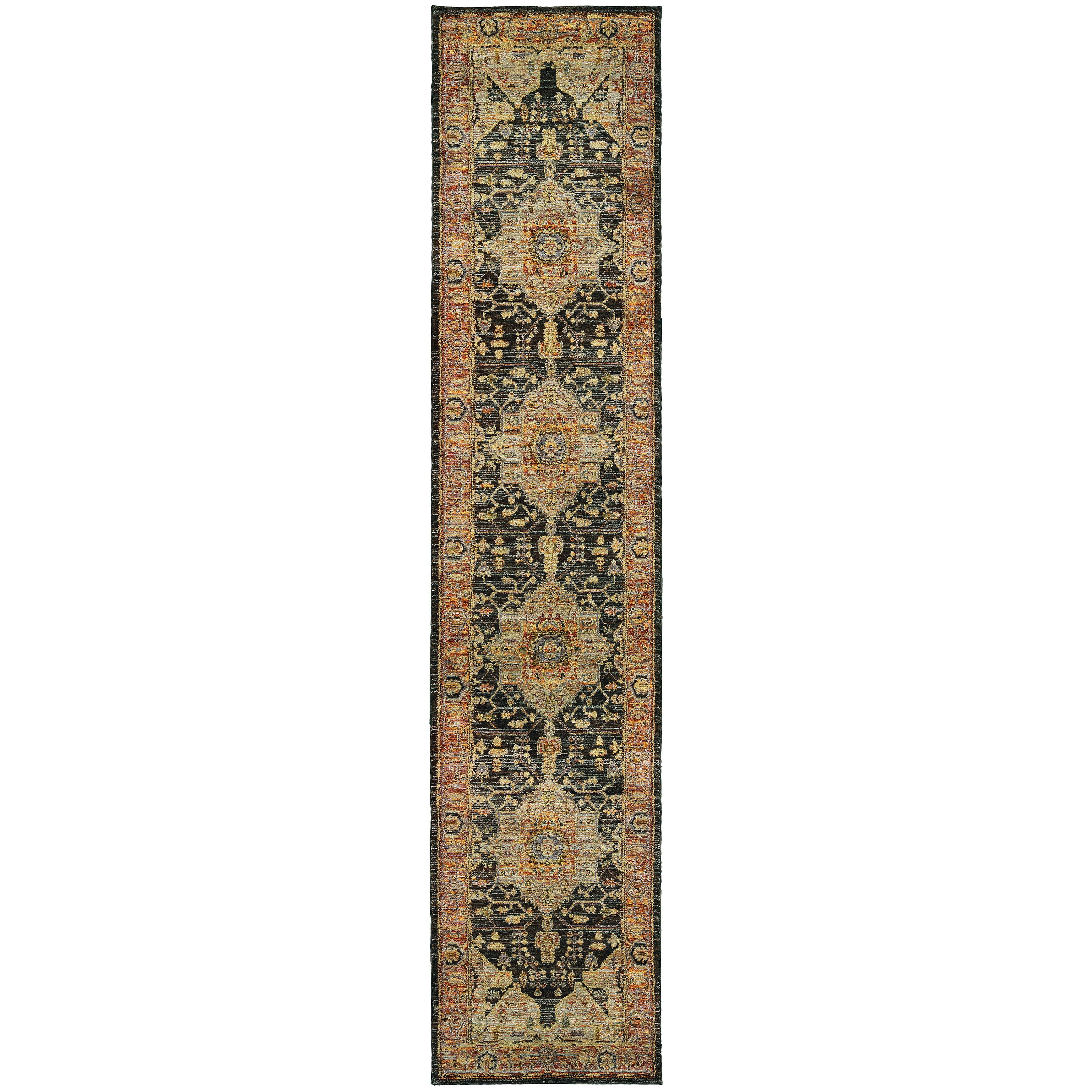 Andorra 7138B Gold/Brown 10' x 13'2" Rug