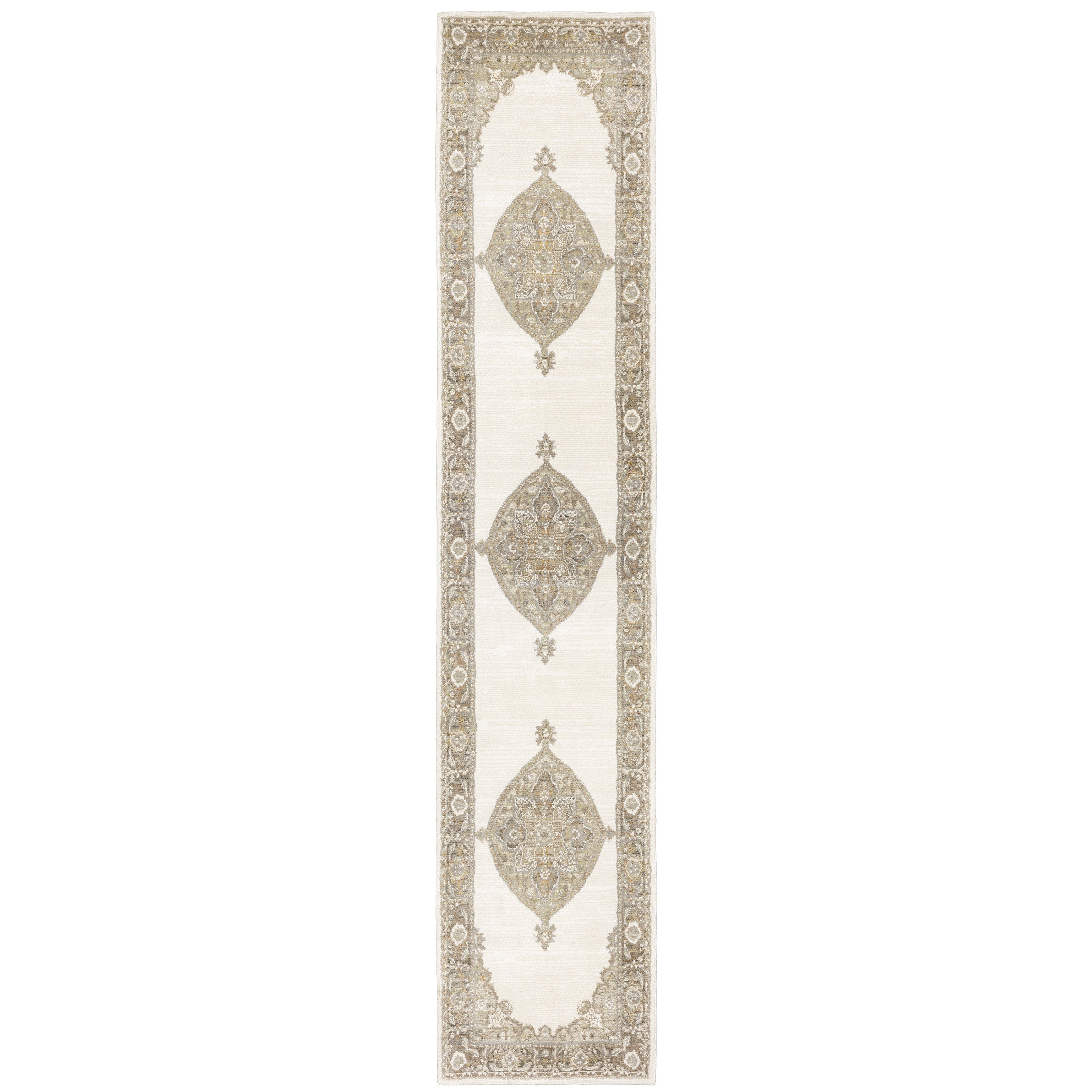 Andorra 7939D Beige/Tan 1'10" x 3'2" Rug