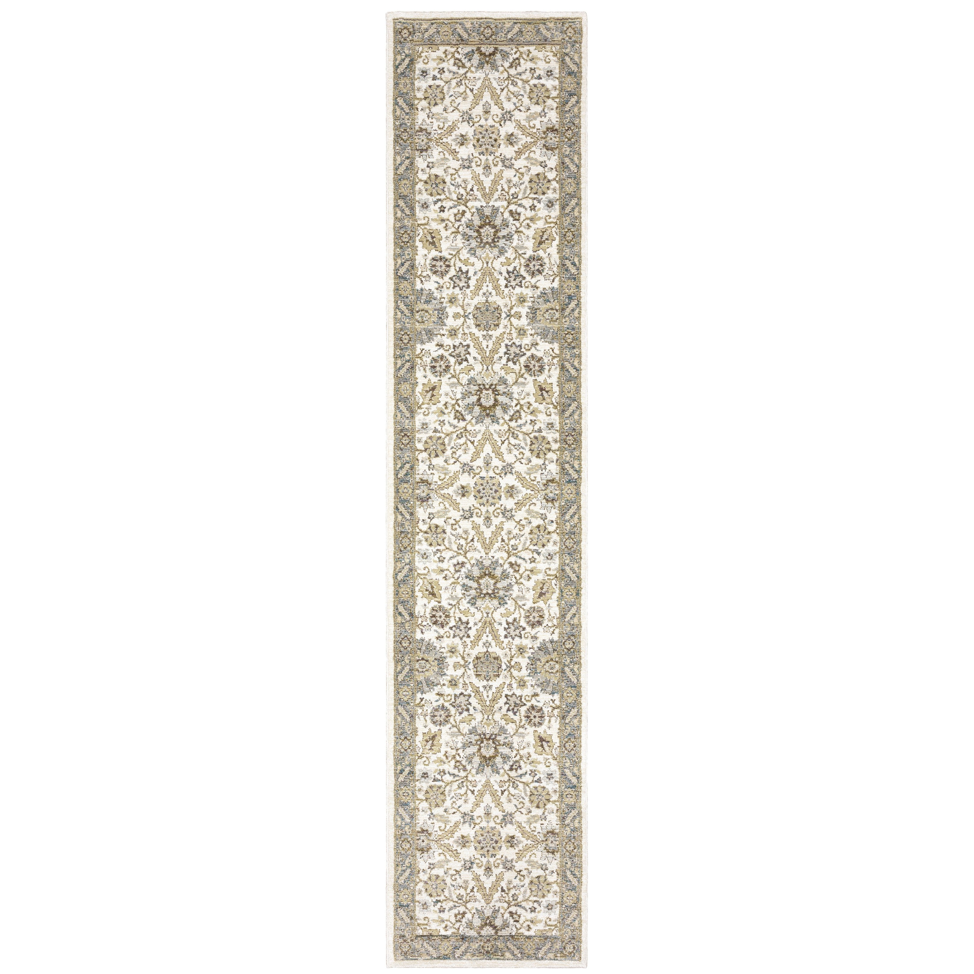 Andorra 8918I Stone/Ivory 1'10" x 3'2" Rug